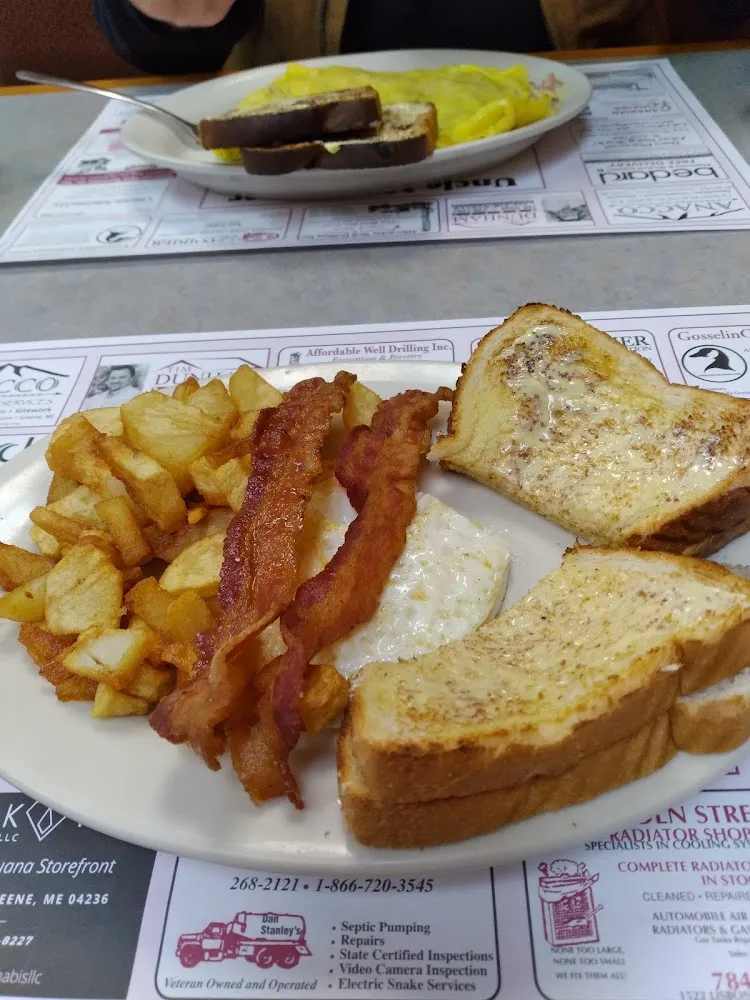 1 Egg Bacon Toast snd Homefries